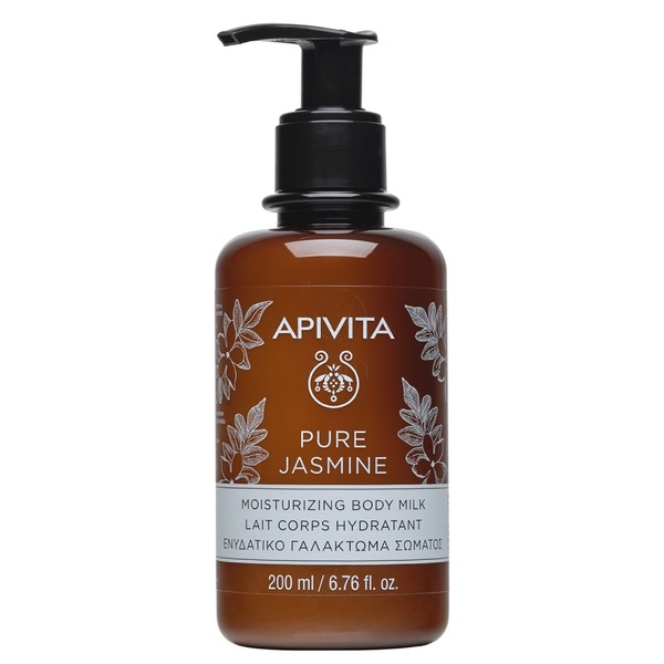 Apivita Pure Jasmine, vlažilno mleko za telo (200 ml)