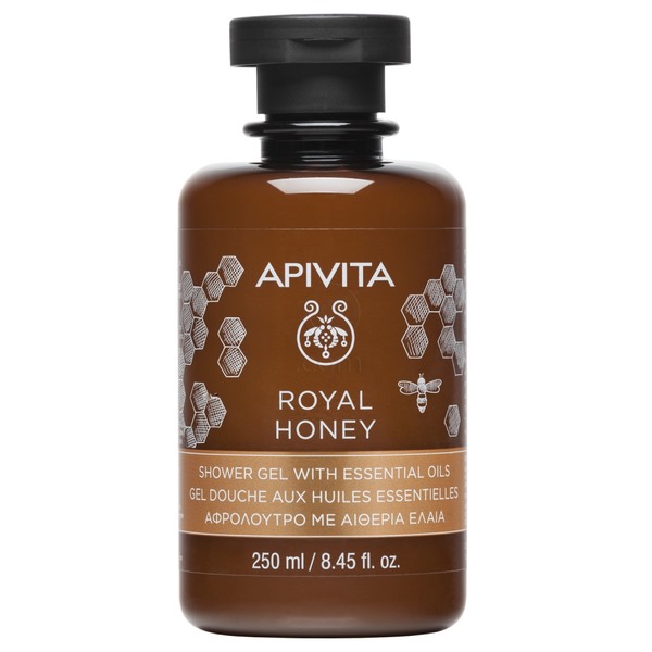 Apivita Royal Honey, gel za tuširanje z eteričnimi olji (250 ml)
