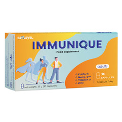 Immunique Adults Biolevel, kapsule (30 kapsul)