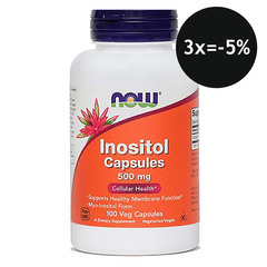 Inozitol 500 mg NOW, kapsule (100 kapsul)
