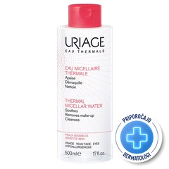  Uriage, micelarna voda za čiščenje obraza za občutljivo kožo (500 ml)