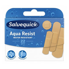 Salvequick Aqua Resist, klasični obliži - Mix (22 obližev)