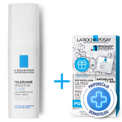 LRP Toleriane Sensitive, fluid za obraz za mešano in občutljivo kožo (40 ml)