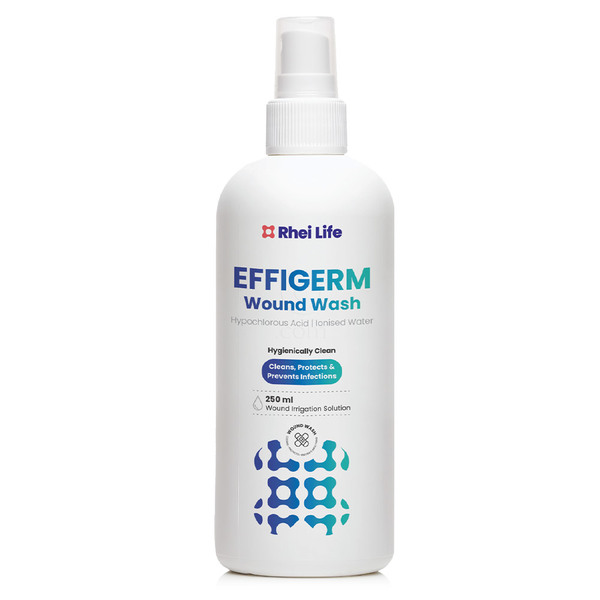 Effigerm, raztopina za izpiranje ran (250 ml)