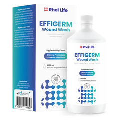 Effigerm, raztopina za izpiranje ran (60 ml) 