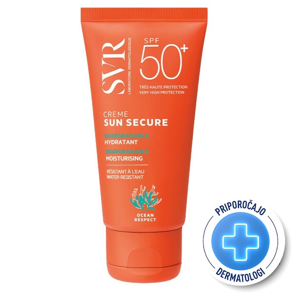 SVR Sun Secure, krema za zaščito pred soncem - ZF50+ (50 ml)