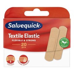 Salvequick Textile Elastic, tekstilni obliži (20 obližev) 