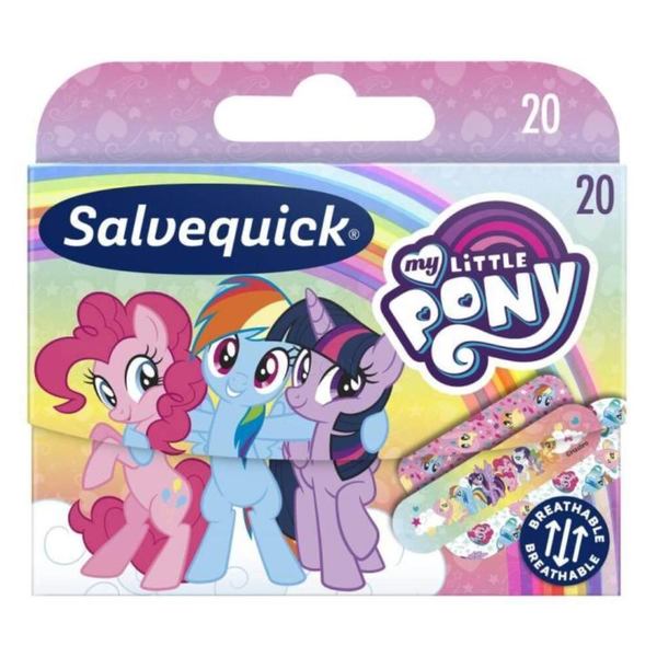 Salvequick My Little Pony, otroški obliži (20 obližev)