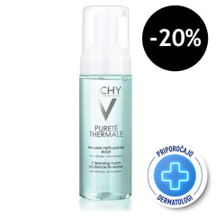 Vichy Purete Thermale, pena za čiščenje občutljive kože obraza (150 ml)