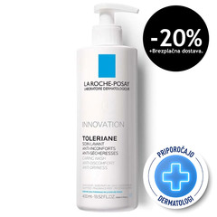 LRP Toleriane, negovalni gel za umivanje obraza (400 ml)