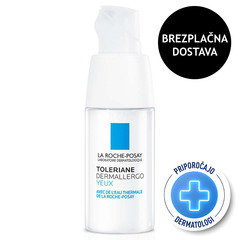 LRP Toleriane Dermallergo Eyes, vlažilna nega za področje okoli oči (20 ml)