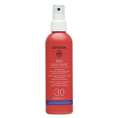 Apivita Bee Sun Safe, ultra lahek sprej za obraz in telo - ZF 30 (200 ml)