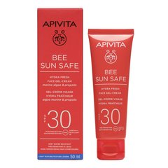 Apivita Bee Sun Safe, hidratantna gel-krema za obraz - ZF 30 (50 ml)