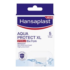  Hansaplast Aqua Protect XL, vodoodporni obliži (5 obližev)