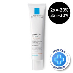 LRP Effaclar Duo (+), korektivna nega za obraz v odtenku Unifiant Medium (40 ml)