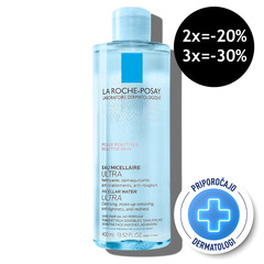 LRP Ultra, micelarna voda za reaktivno kožo (400 ml)