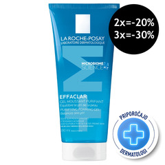 LRP Effaclar +M, peneči čistilni gel (200 ml)