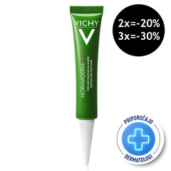 Vichy Normaderm S.O.S., žveplovo mazilo za obraz proti nepravilnostim (20 ml)