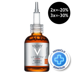 Vichy Liftactiv Supreme Vitamin C, serum za povečan sijaj kože obraza (20 ml)