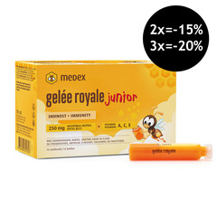 Medex Gelée Royale Junior, matični mleček za otroke (10 x 9 ml)