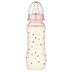 Baby-Nova PP, dekorirana steklenička - pretok M (240 ml)