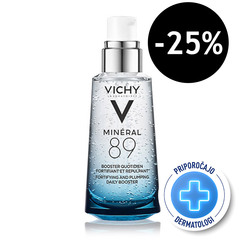 Vichy Mineral 89 Booster, nega za obraz za vse tipe kože (50 ml)