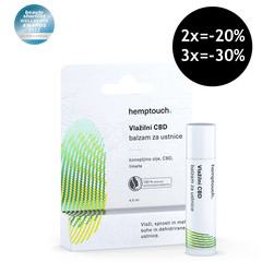 Hemptouch, vlažilni CBD balzam za ustnice (4,5 ml) 