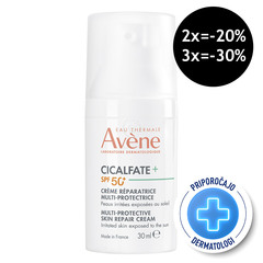 Avene Cicalfate+, obnavljajoča zaščitna krema - ZF50+ (30 ml)