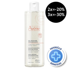 Avene, micelarna voda za odstranjevanje ličil (400 ml)