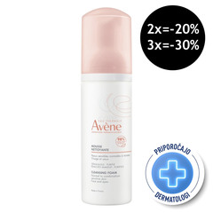 Avene pena za čiščenje kože (150 ml)