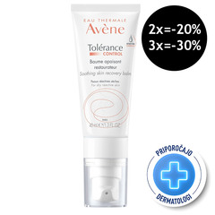 Avene Tolerance Control, pomirjujoči balzam za obnovo kože (40 ml)