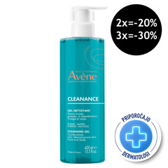 Eau Thermale Avene Cleanance, gel za čiščenje (400 ml)