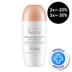 Eau Thermale Avene Body 24-urni deodorant, roll-on (50 ml)