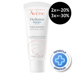 Avene Eau Thermale Hydrance, bogata vlažilna krema - tuba (40 ml)