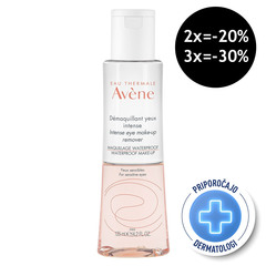 Avène, intenzivni odstranjevalec ličil s predela okoli oči (125 ml)