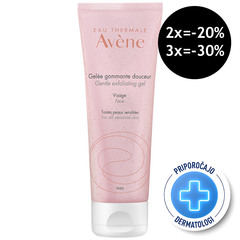 Avene, blagi gel za eksfoliacijo v tubi (75 ml)