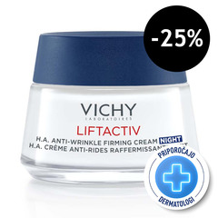 Vichy Liftactiv H.A., nočna nega za korekcijo gub in čvrsto kožo (50 ml)