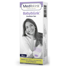 Babyblink Mediblink M156, ovulacijski test - lističi (10 lističev)