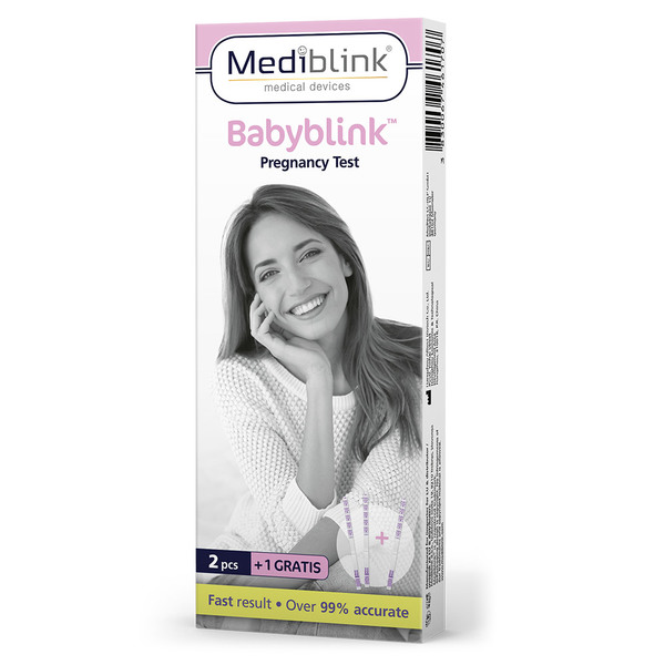 Babyblink Mediblink M155, test nosečnosti (3 testni lističi)