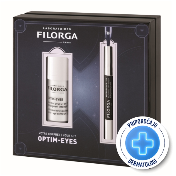 Filorga Optim-Eyes, Xmas set (15 ml + 4 g)