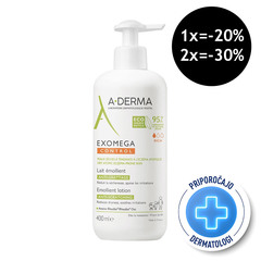 A-Derma Exomega Control, emolientni losjon (400 ml)