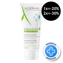 A-Derma Dermalibour+ barrier, izolacijska krema (100 ml)