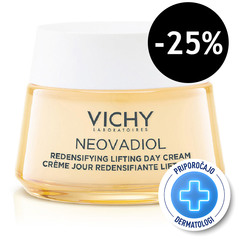 Vichy Neovadiol, dnevna nega za gostoto in polnost kože v menopavzi - za normalno in mešano kožo (50 ml)