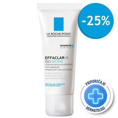 LRP Effaclar H Iso-Biome, ultra pomirjujoča vlažilna nega proti nepravilnostim (40 ml)