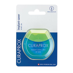 Curaprox DF846 Implant-Saver, zobna nitka (30 nitk)