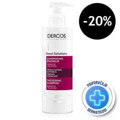 Vichy Dercos Densi-Solutions, šampon za tanke in oslabljene lase (250 ml)