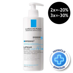 LRP Lipikar Baume AP+M Light, lahki balzam s trojnim delovanjem (400 ml)