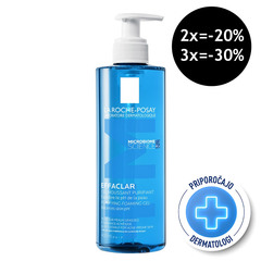 LRP Effaclar +M, peneči čistilni gel (400 ml)