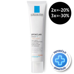 LRP Effaclar Duo (+), korektivna nega za obraz v odtenku Unifiant Light (40 ml)