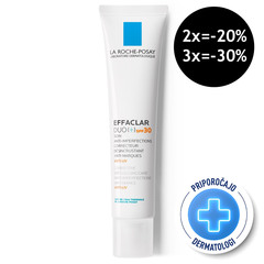 LRP Effaclar Duo+, kremni gel za obraz - ZF30 (40 ml)